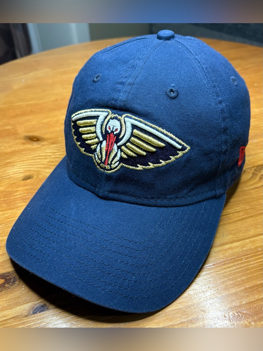 New Era 9Twenty New Orleans Pelicans Navy Blue NBA Basketball Strapback Hat OSFA